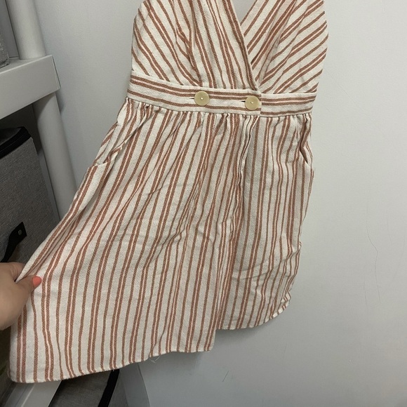 𝅺zara TRF Collection Striped Mini Dress - Picture 12 of 16